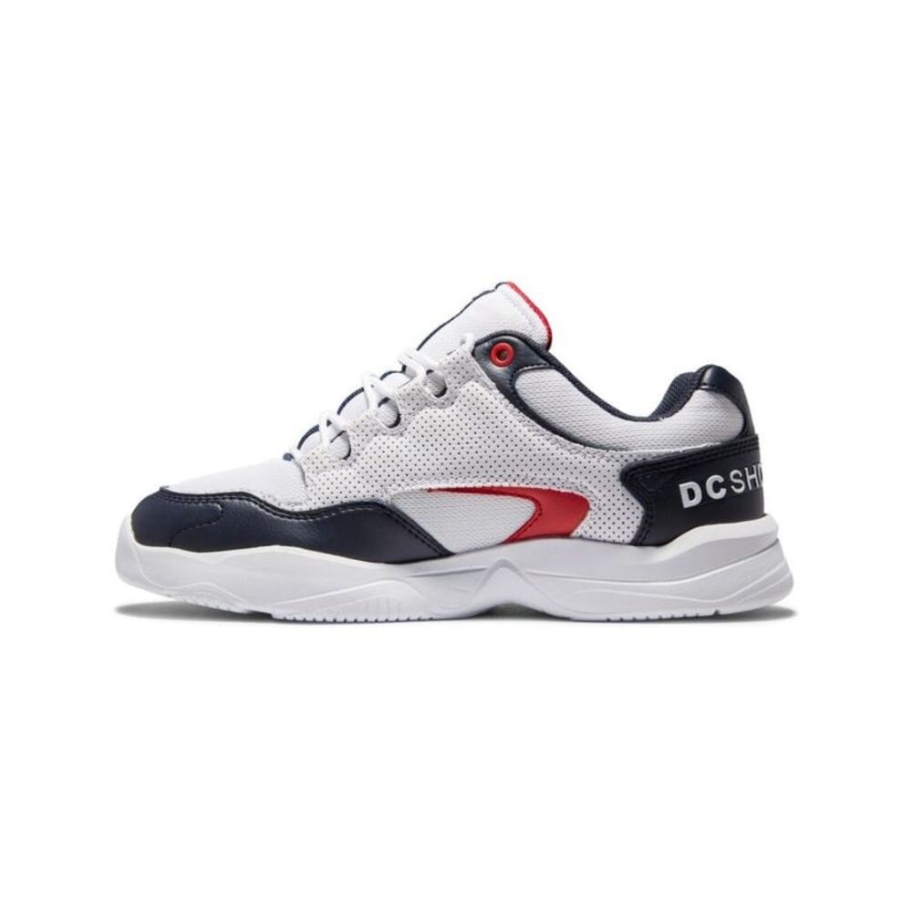 DC Decel SN White/Red-Blue ADYS700215/XWRB Men's - Picture 3 of 4